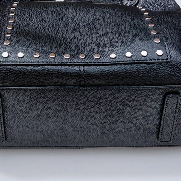 BRIGHTON REED Women's Black Leather Tote Bag - OS - Picture 6 of 14